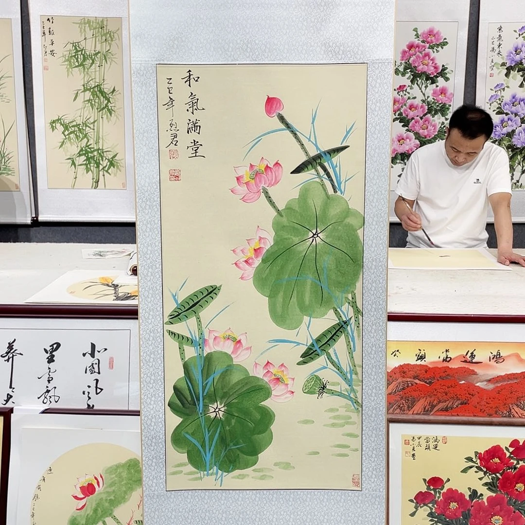 国画手绘作品手绘作品