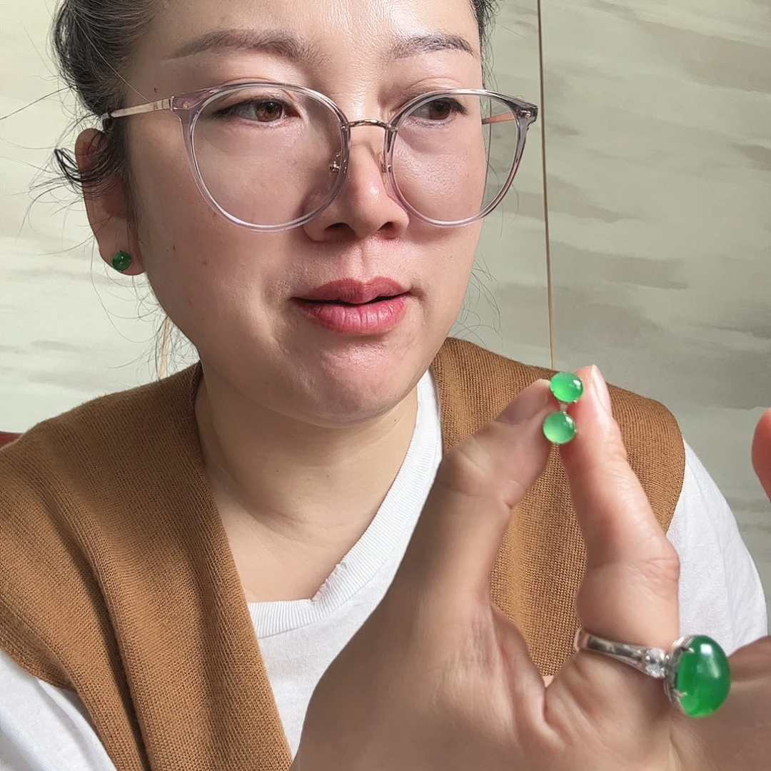 翡翠未镶嵌颈饰天然缅甸翡翠吊坠