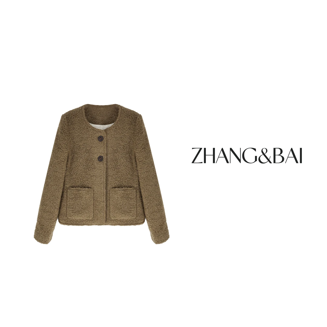 zhang&bai24AW定制 | 【笙歌】小香风系列贵气雅奢圆领贵气外套