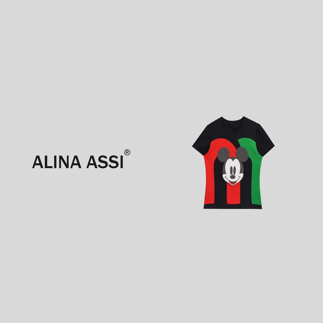 【一个艺】2025春夏新款百搭时尚T恤简约显瘦短袖上衣YMU345