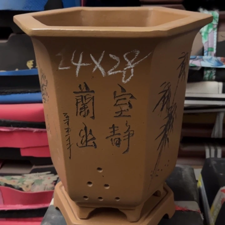 紫砂花盆宜兴紫砂