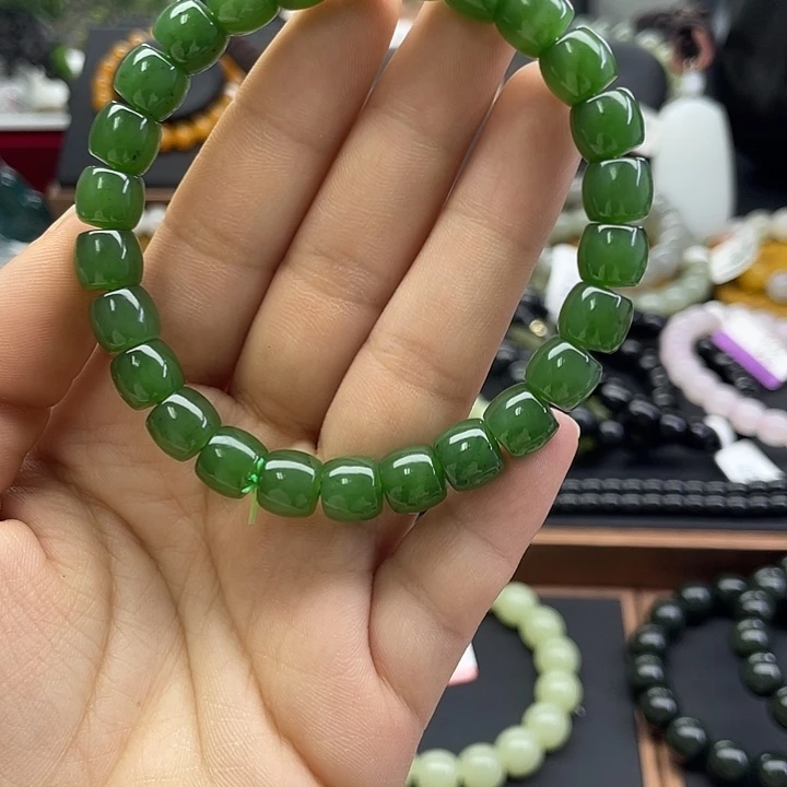 和田玉未镶嵌手串