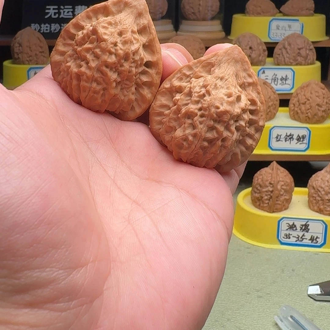 把件文玩核桃朱雀40原树无药