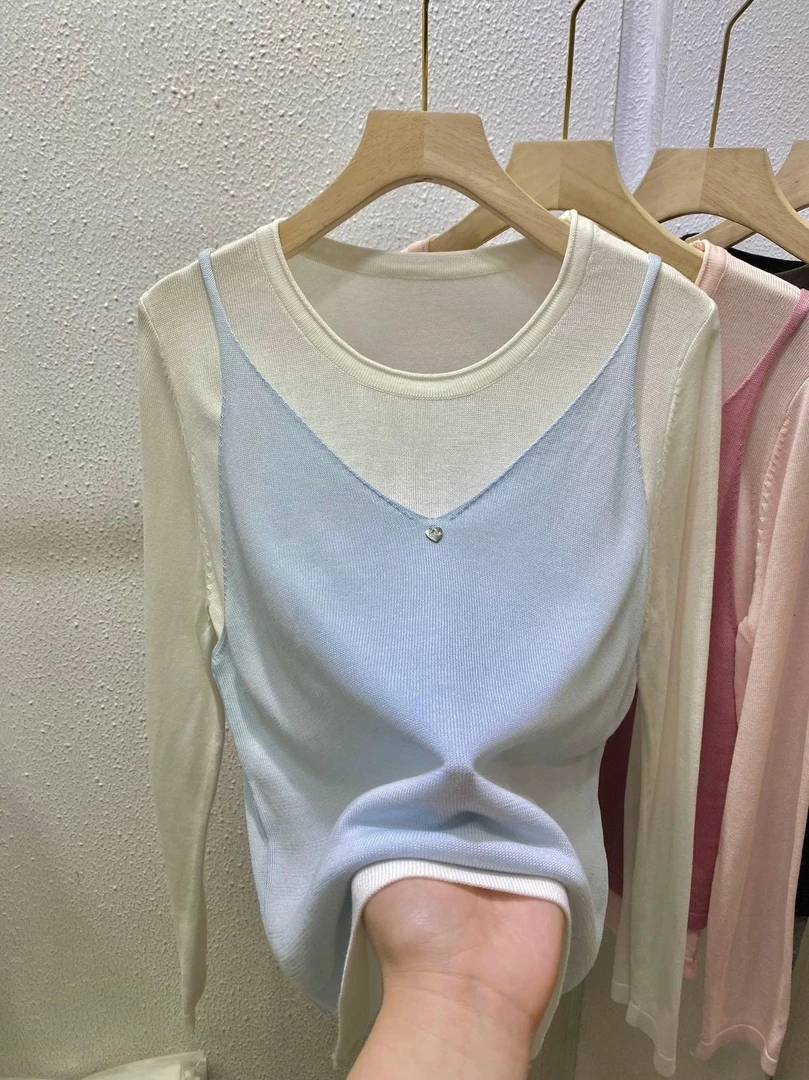 针织衫新款829两件套