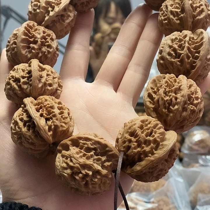 文玩核桃把件39宫灯手持