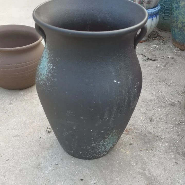 红陶口20高32一个盆