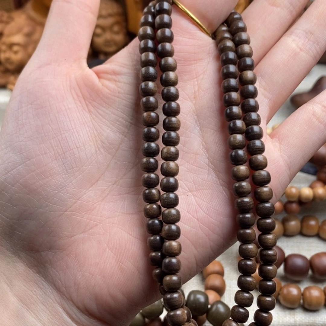 手串/手链檀香木瑕疵福利0506，焦糖奶香