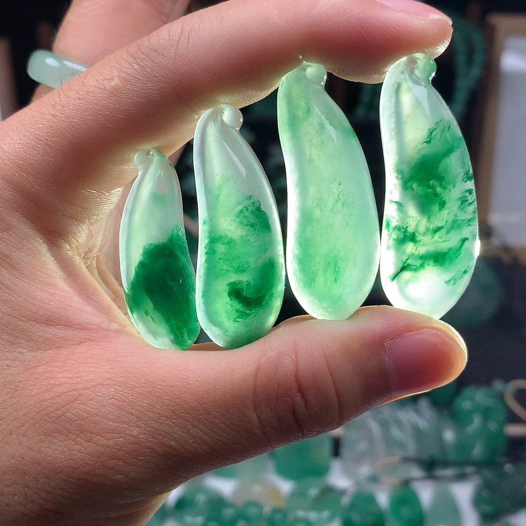 石英质玉吊坠(不含链)未镶嵌福瓜