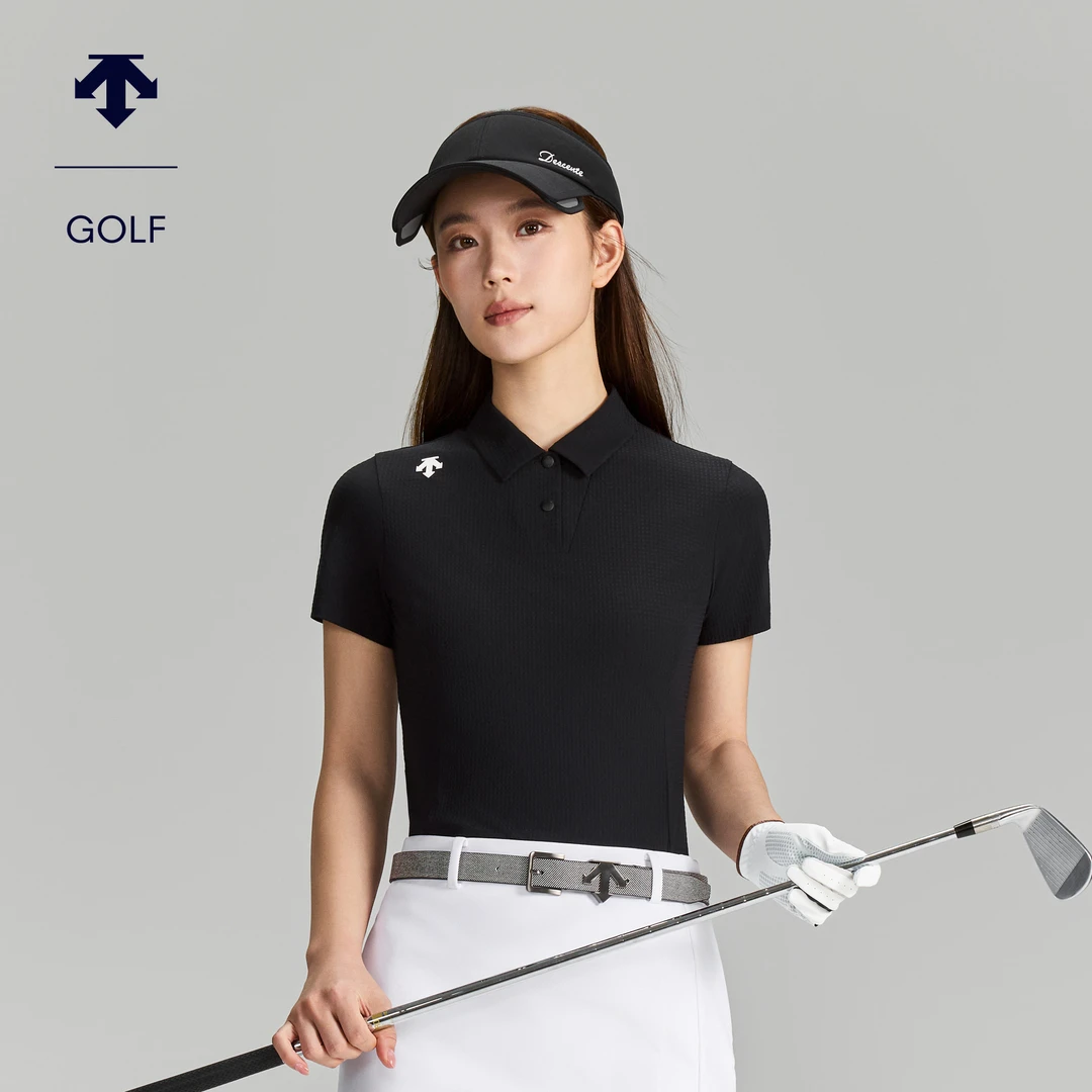 DESCENTEGOLF 迪桑特高尔夫女士PRO短袖POLO衫早秋新品G633WPTS73