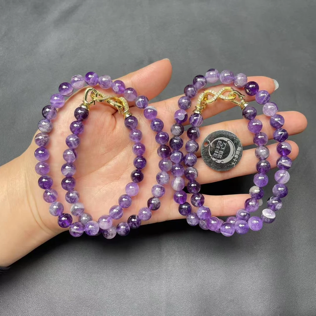 翡昱-SH56-38710-617-水晶珠链颈饰/约8+/约45颗/-多样性发其一-C