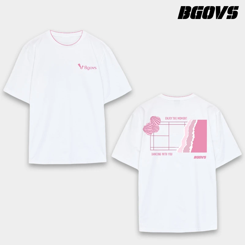 2025韩国夏季新品BGOVS羽毛球服男女同款速干吸汗短袖T恤