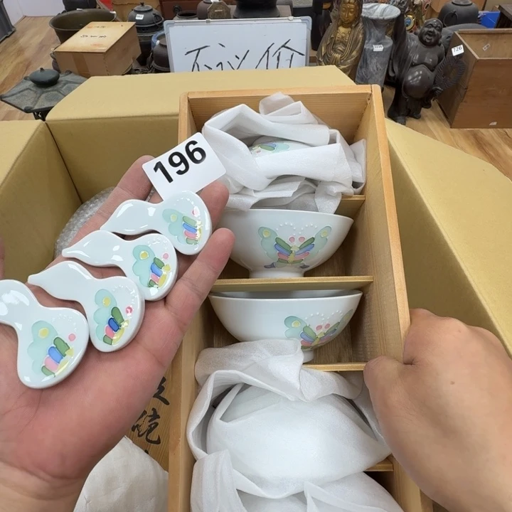 瓷片工艺品摆件瓷器摆件正能量