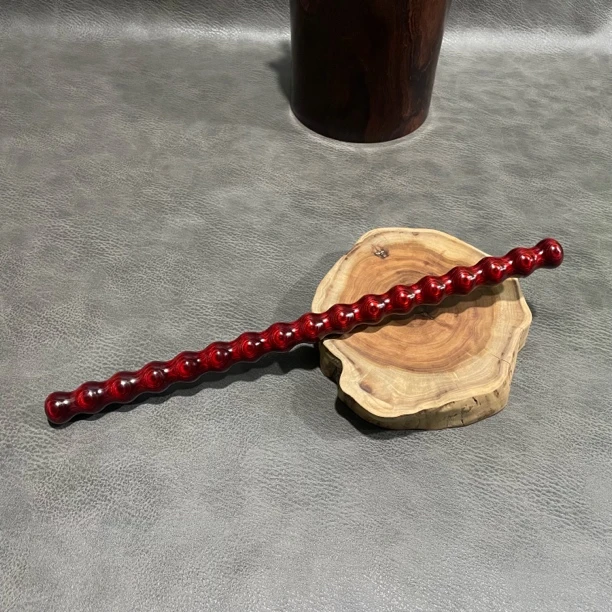 葫芦棍40长2.3左右直径紫檀加粗加长款精品无暇