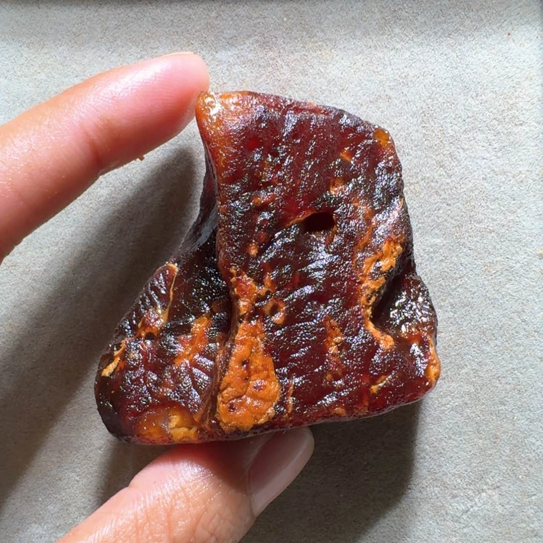 未镶嵌定制琥珀心**简定制