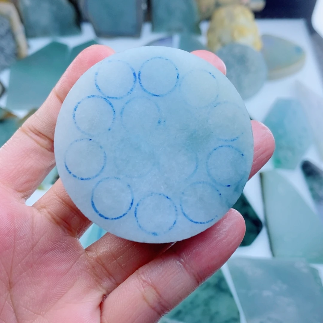 蒲***8未镶嵌挂件翡翠天然翡翠