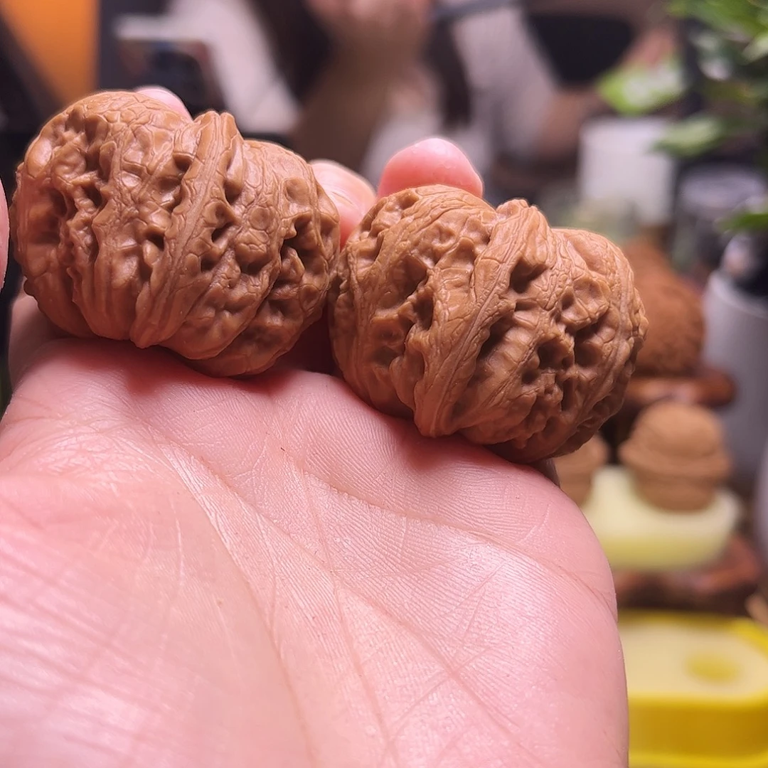 三***。把件文玩核桃41+元宝95