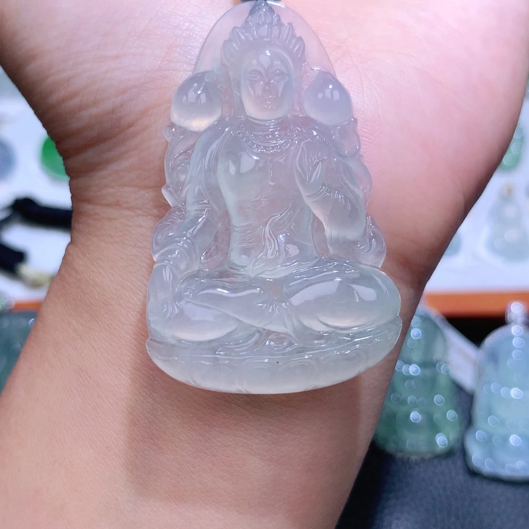 颈饰未镶嵌翡翠渡母