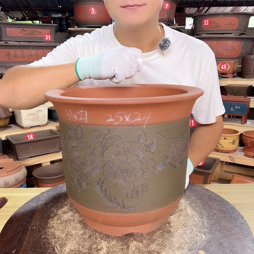 紫砂花盆工厂直发