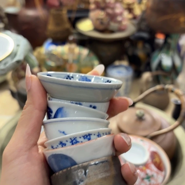 爱***噗陶瓷古美术置物摆件