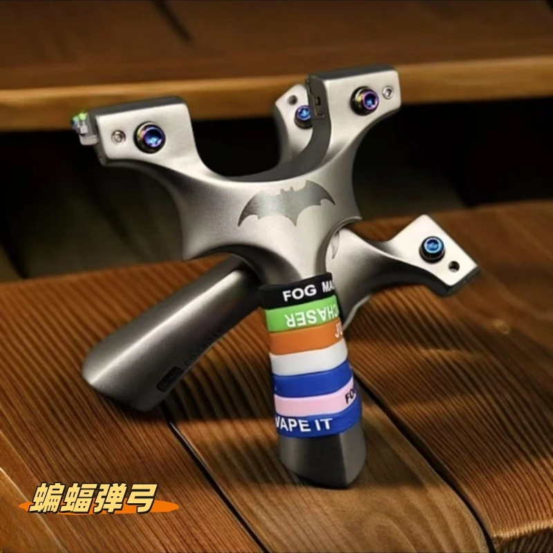 正品不锈钢高精准度9025大弓门蝙蝠手感王螺丝快压夹片户外玩具