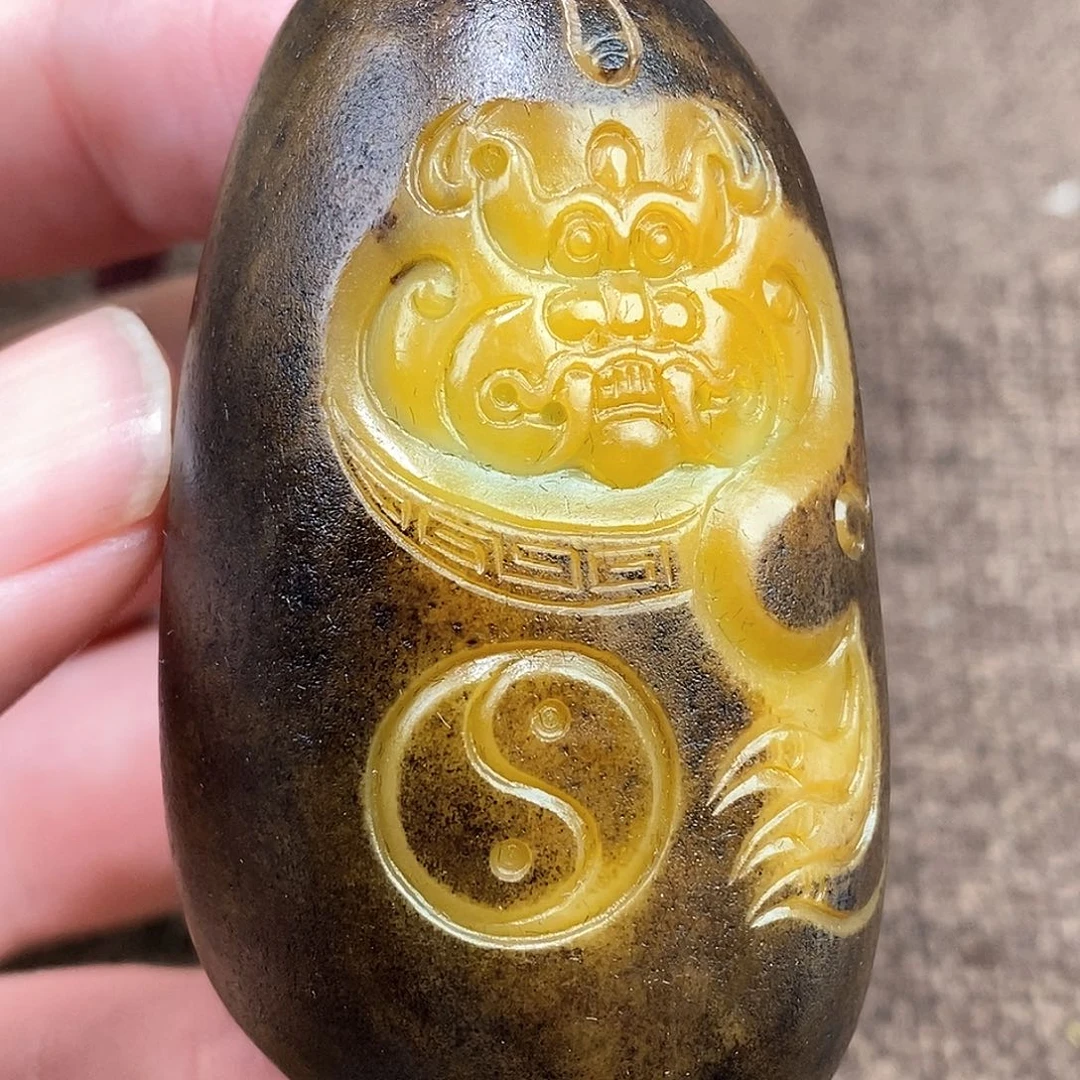 和田玉挂件未镶嵌