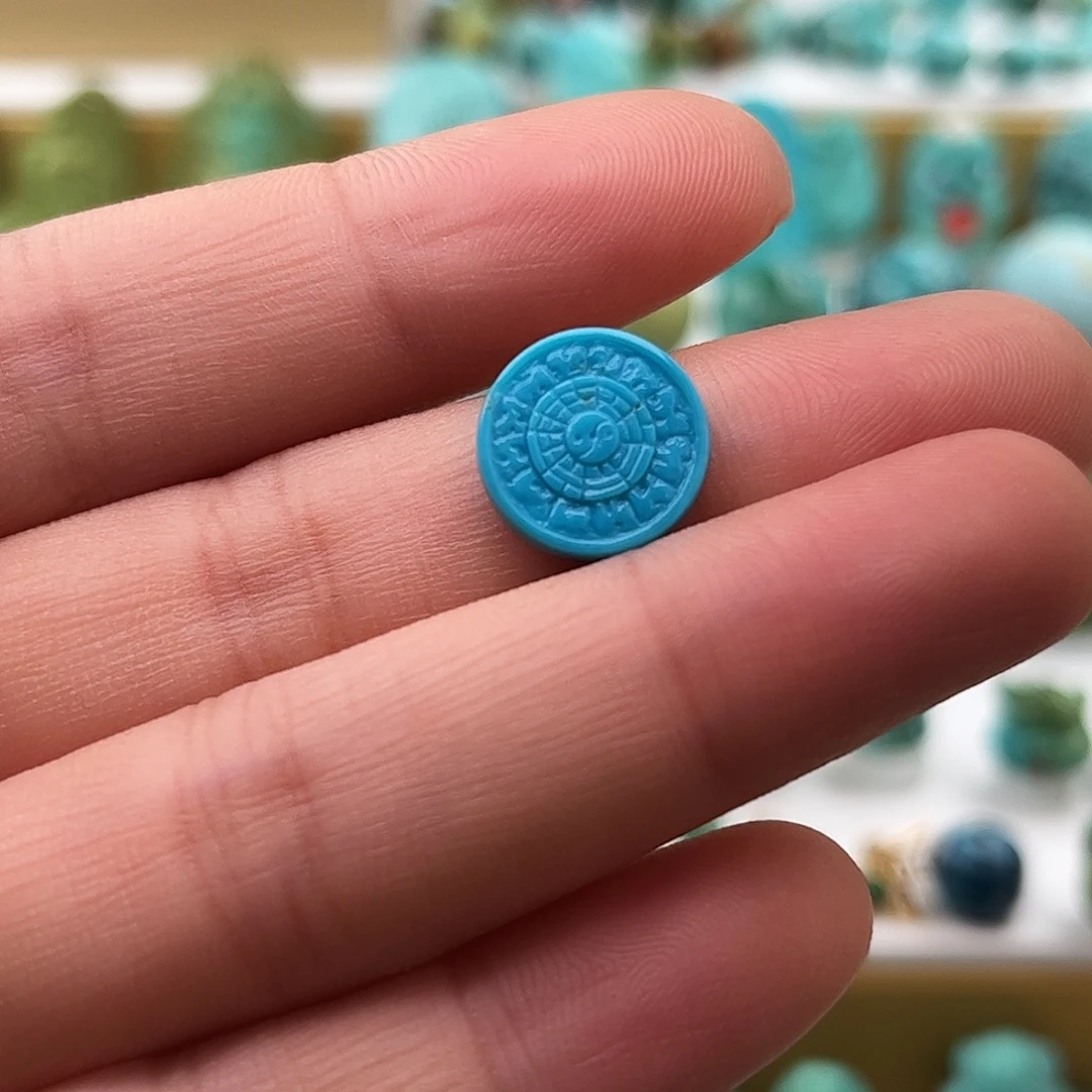 绿松石未镶嵌配饰