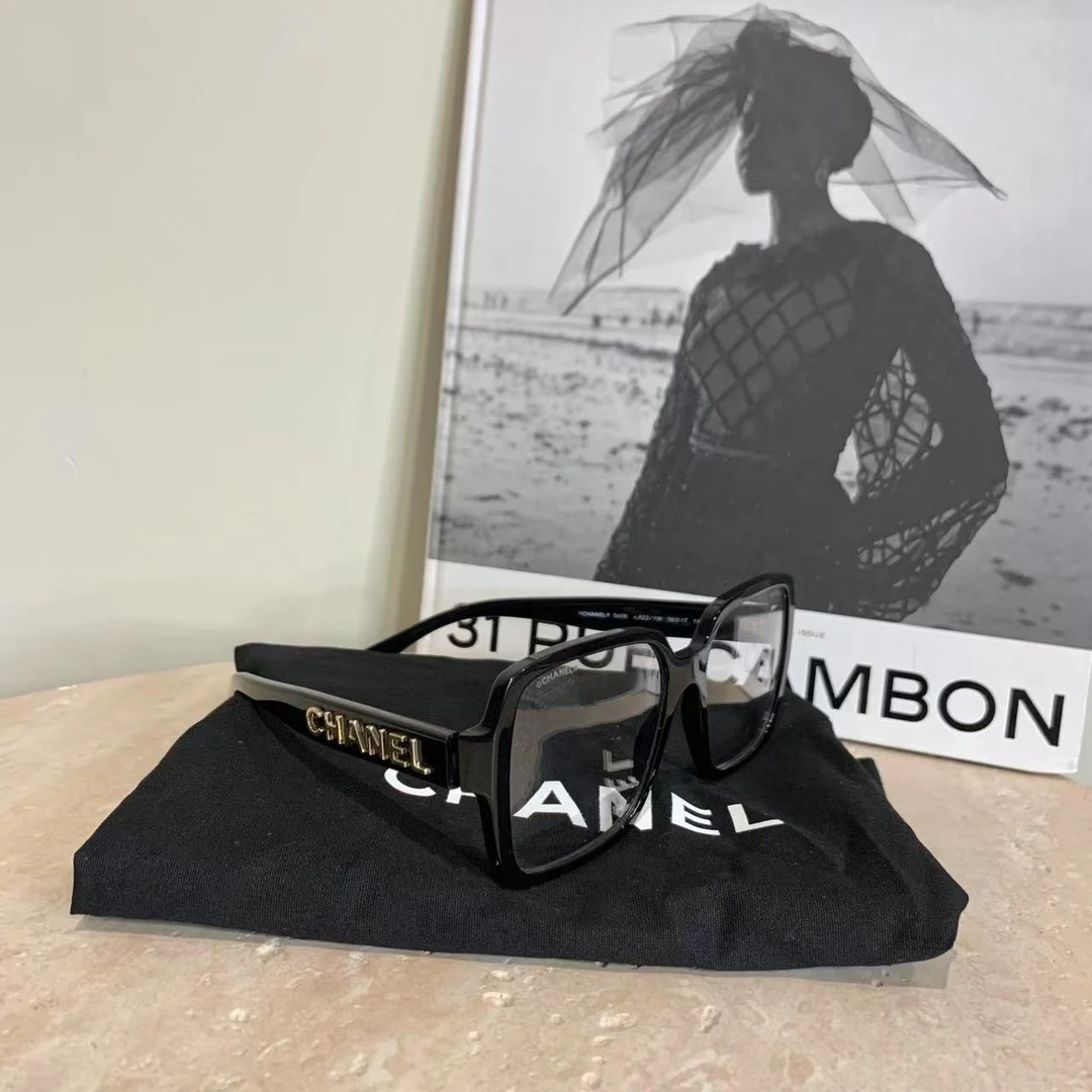 99新 Chanel/香奈儿 壹臻/黑框平光镜/29163355