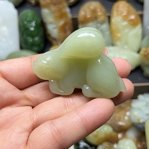 颈饰未镶嵌和田玉稳***福