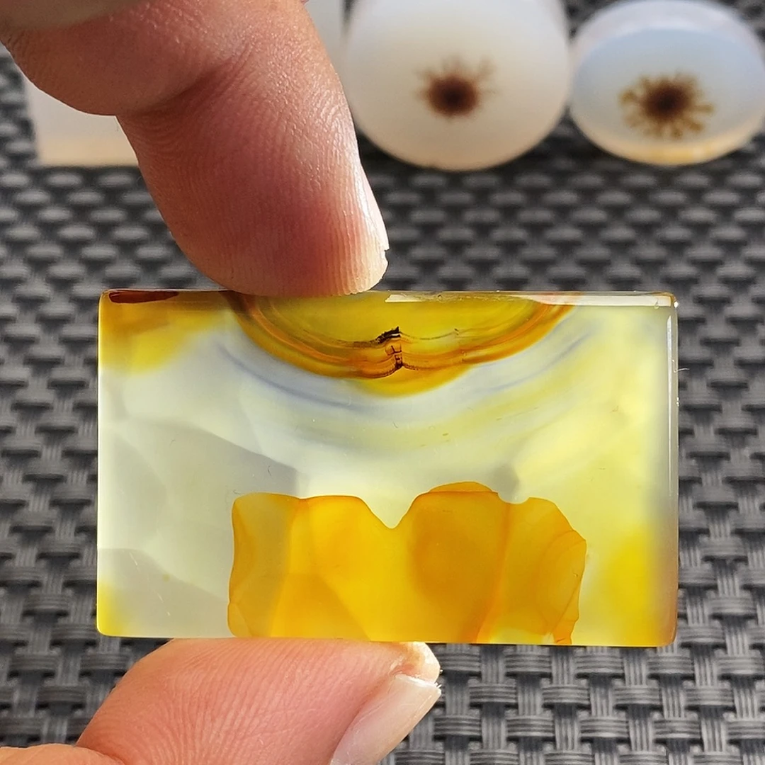 玛瑙/玉髓未镶嵌吊坠(不含链)410