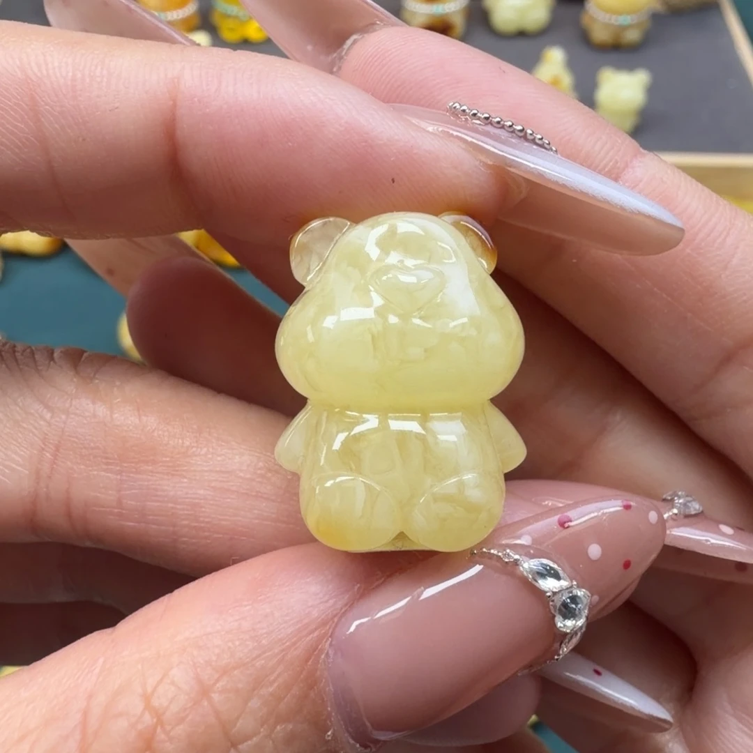 琥珀未镶嵌裸石蜜蜡