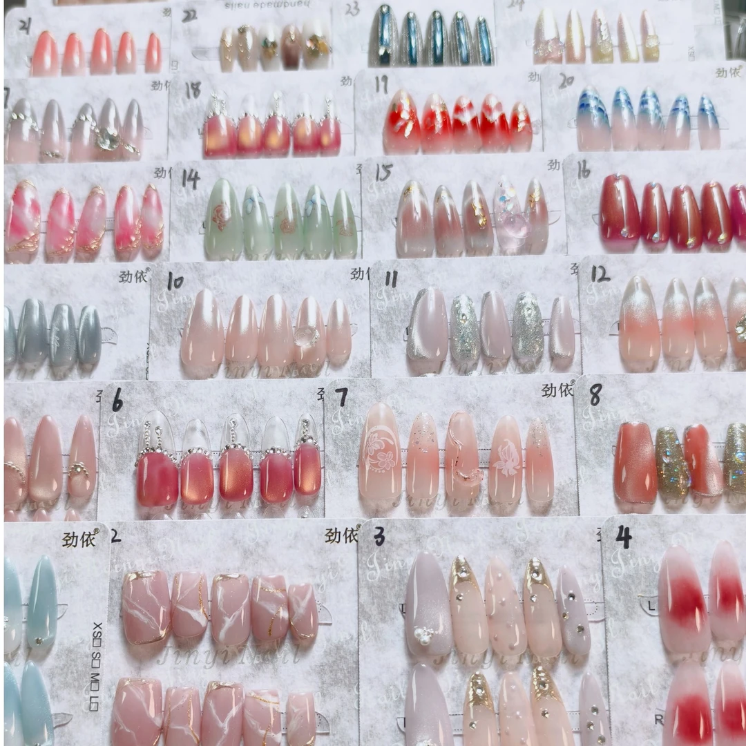 【直播专属链接】劲依美甲专用链接手工中短款穿戴甲中长款