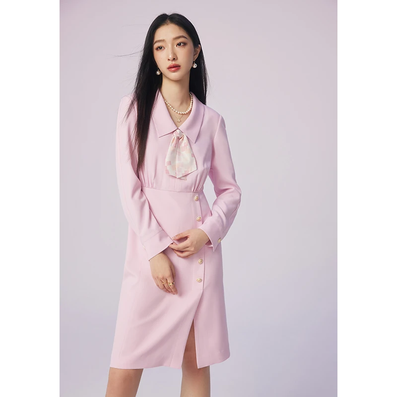 【诗语专属】MandyZhang戴安娜王妃系列法式连衣裙女春夏裙子