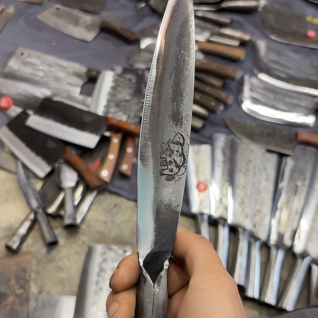高碳锰钢云南阿老表手工刀