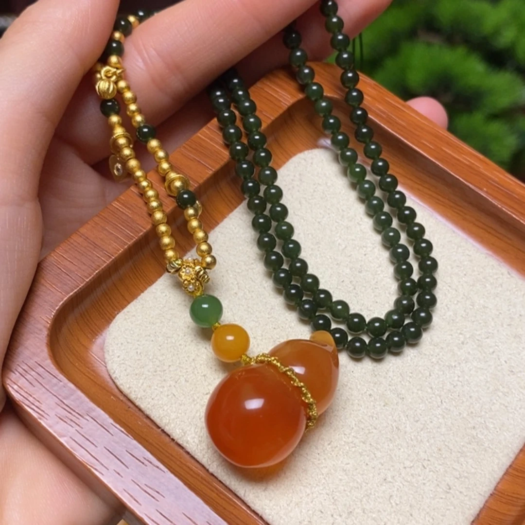 【闪购商品】蜜蜡颈饰未镶嵌项链