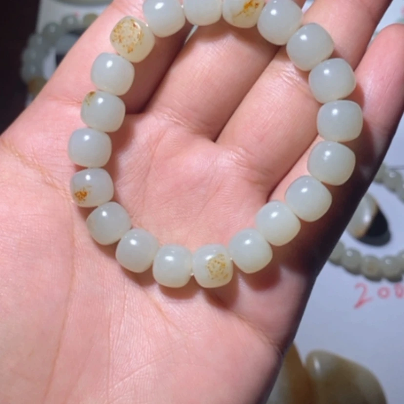 【闪购商品】手链未镶嵌和田玉喵***芦