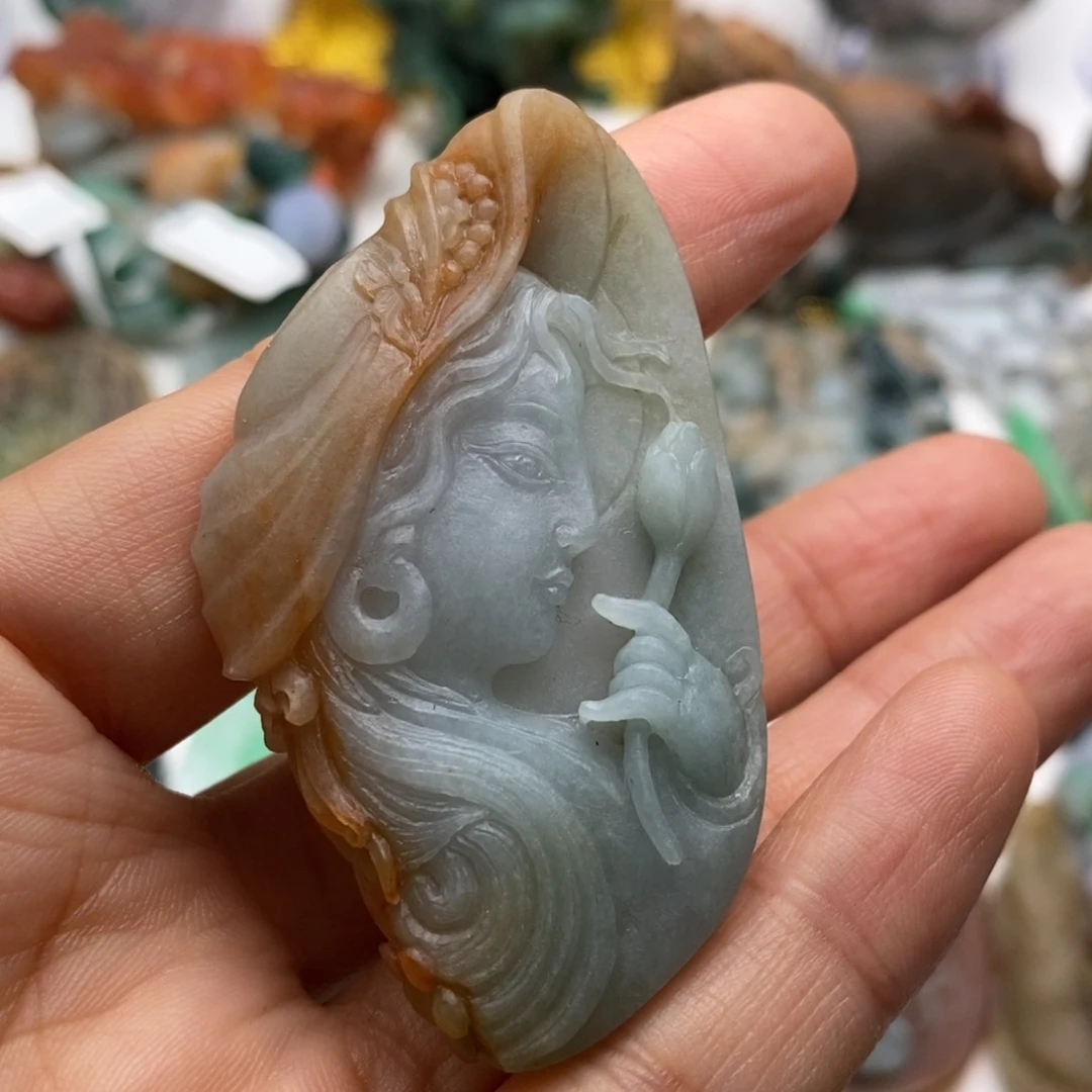 定制翡翠未镶嵌天然缅甸A货翡翠