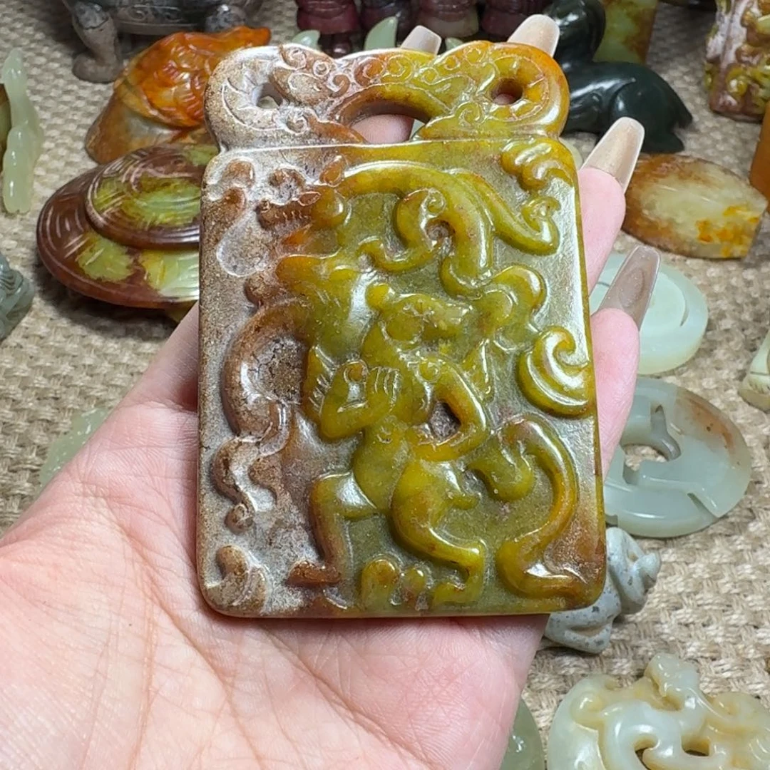 吊坠白玉菩提挂件