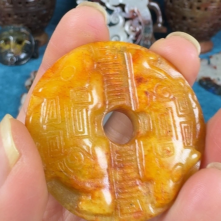 和田玉（糖玉）未镶嵌挂件