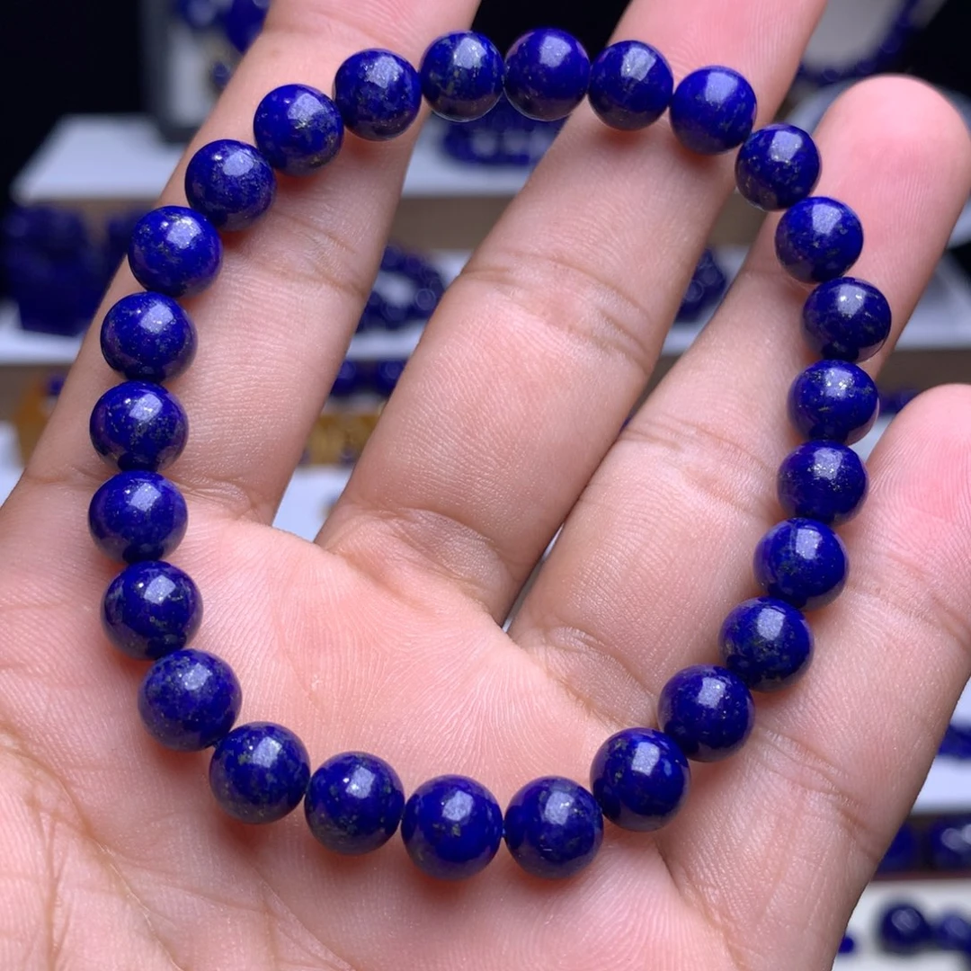 青金石未镶嵌福利手串7.4+