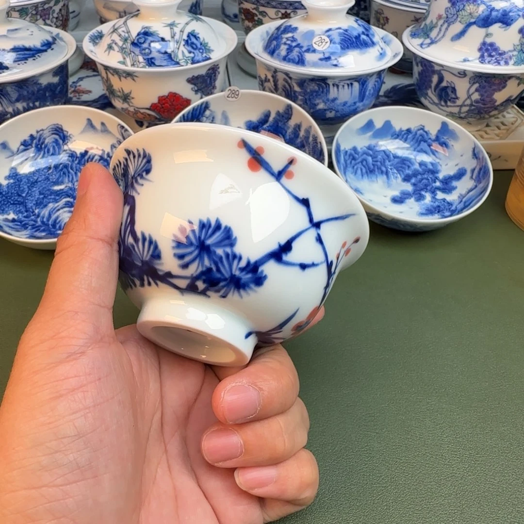 纯手工纯手绘茶具288