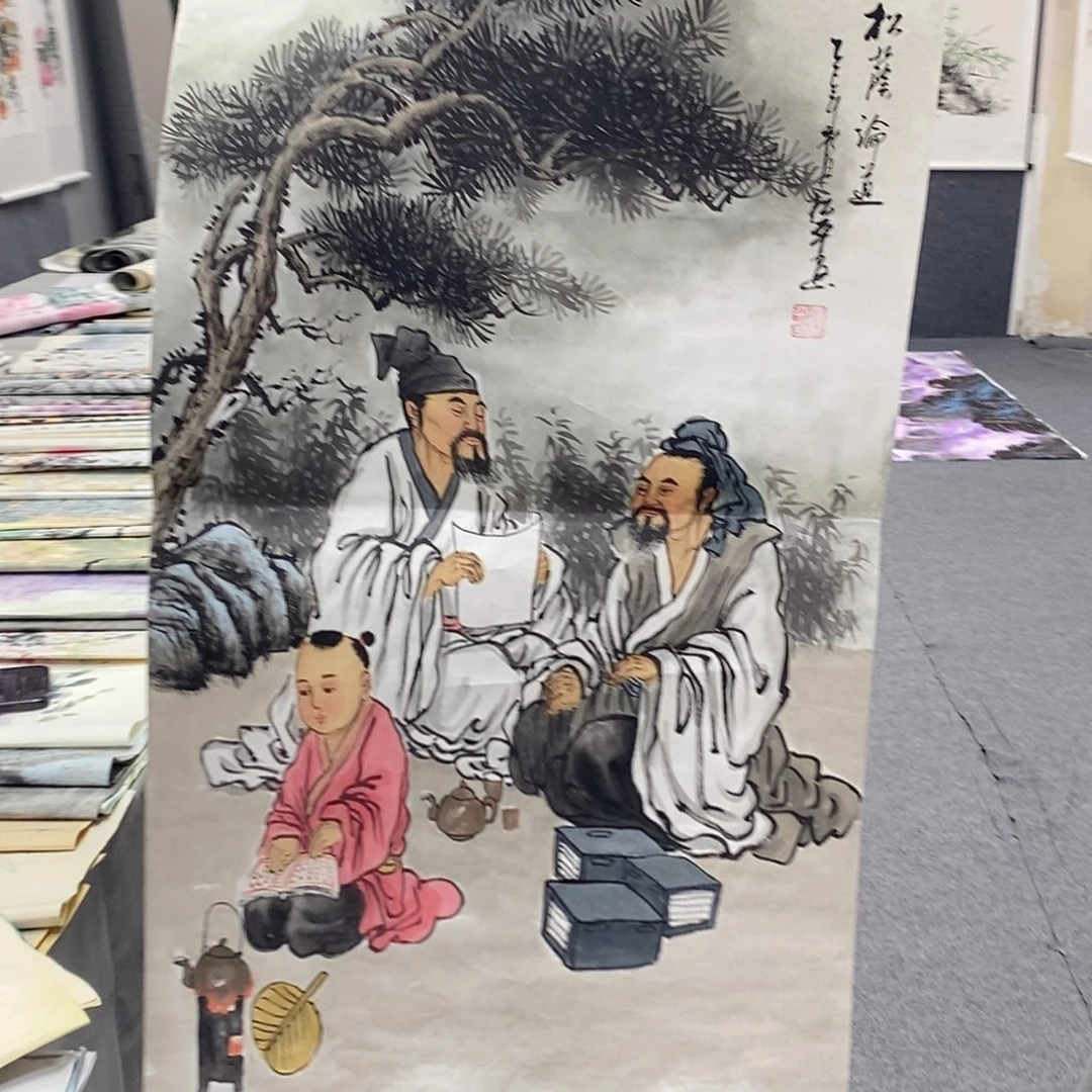 国画国画手绘作品