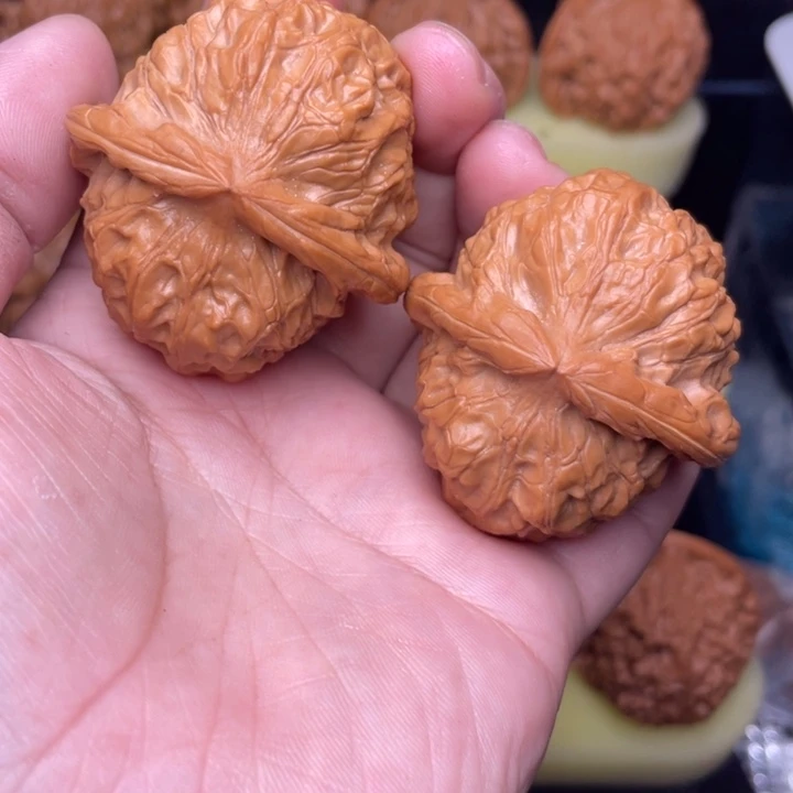 路***过文玩核桃把件43南瓜