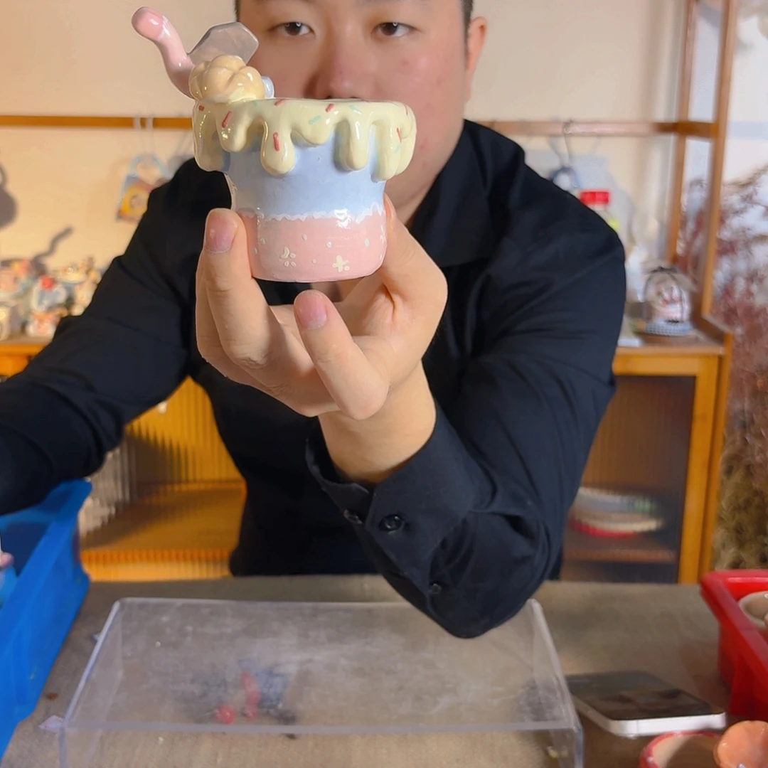 老梧家的手工多肉花盆