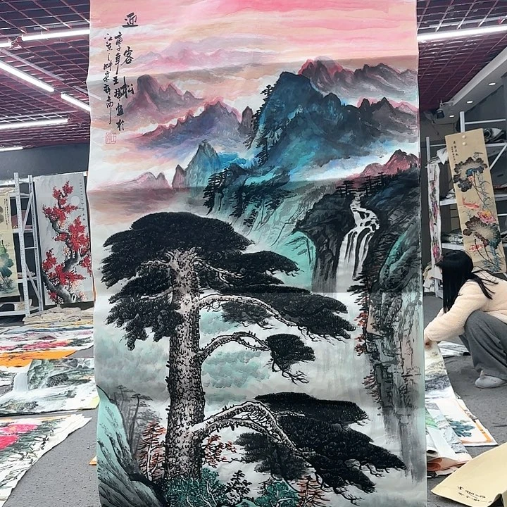 国画无毛或被柔伏短毛