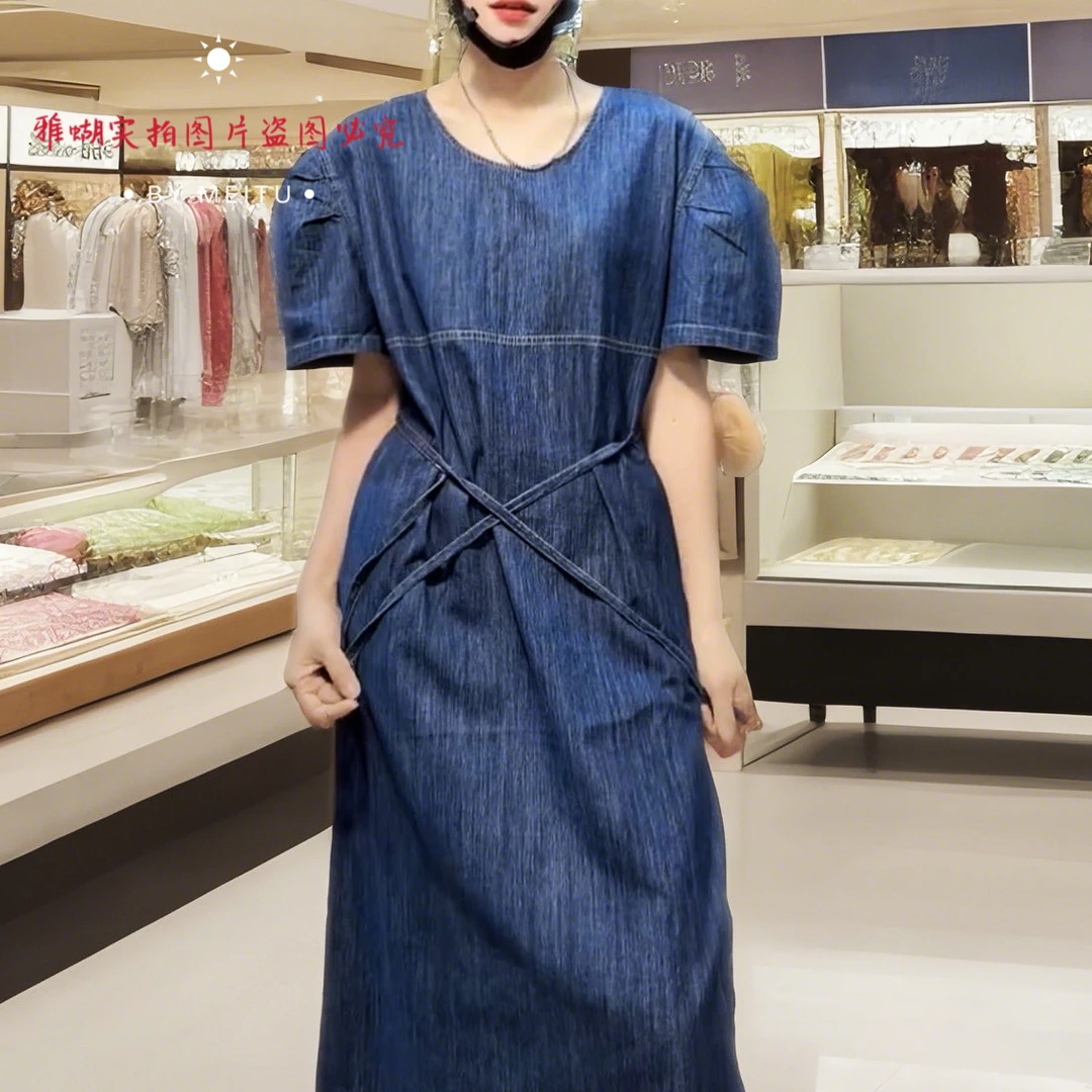 953牛仔连衣裙 不用费心搭配 套上就能美美的出门