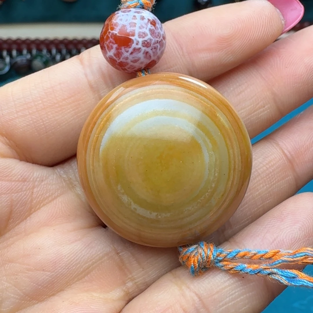 玛瑙/玉髓未镶嵌项链