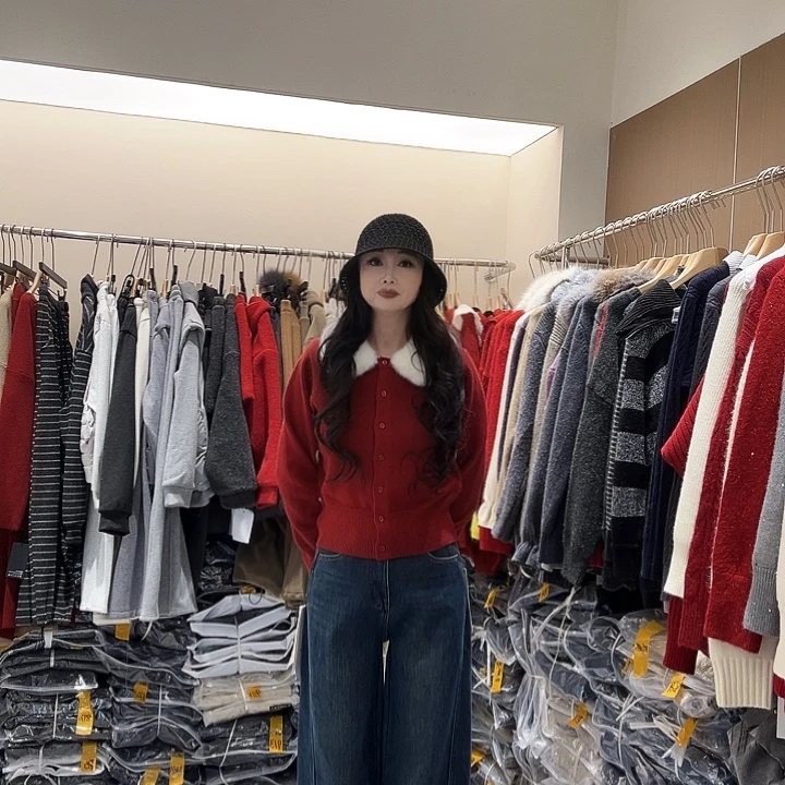 韩系牛仔裤子➕上衣女