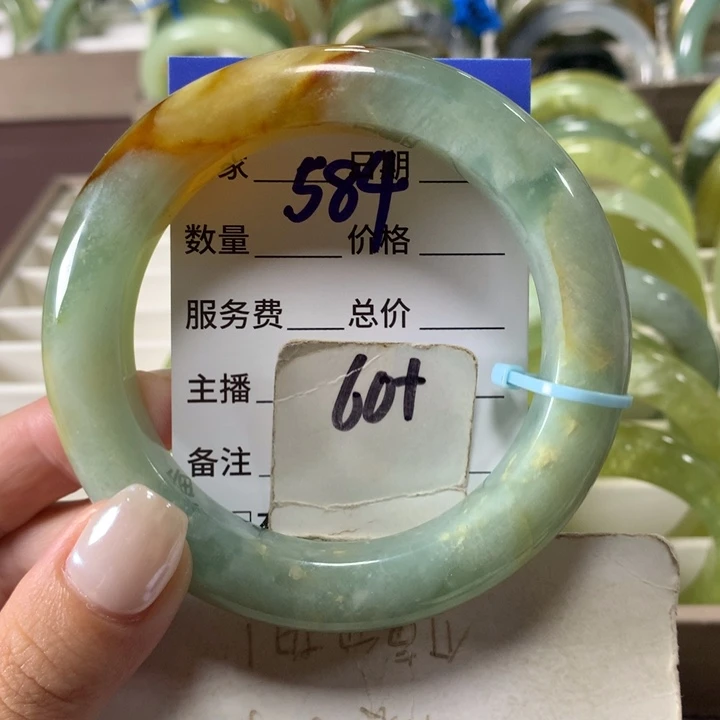 未镶嵌蛇纹石玉手镯584