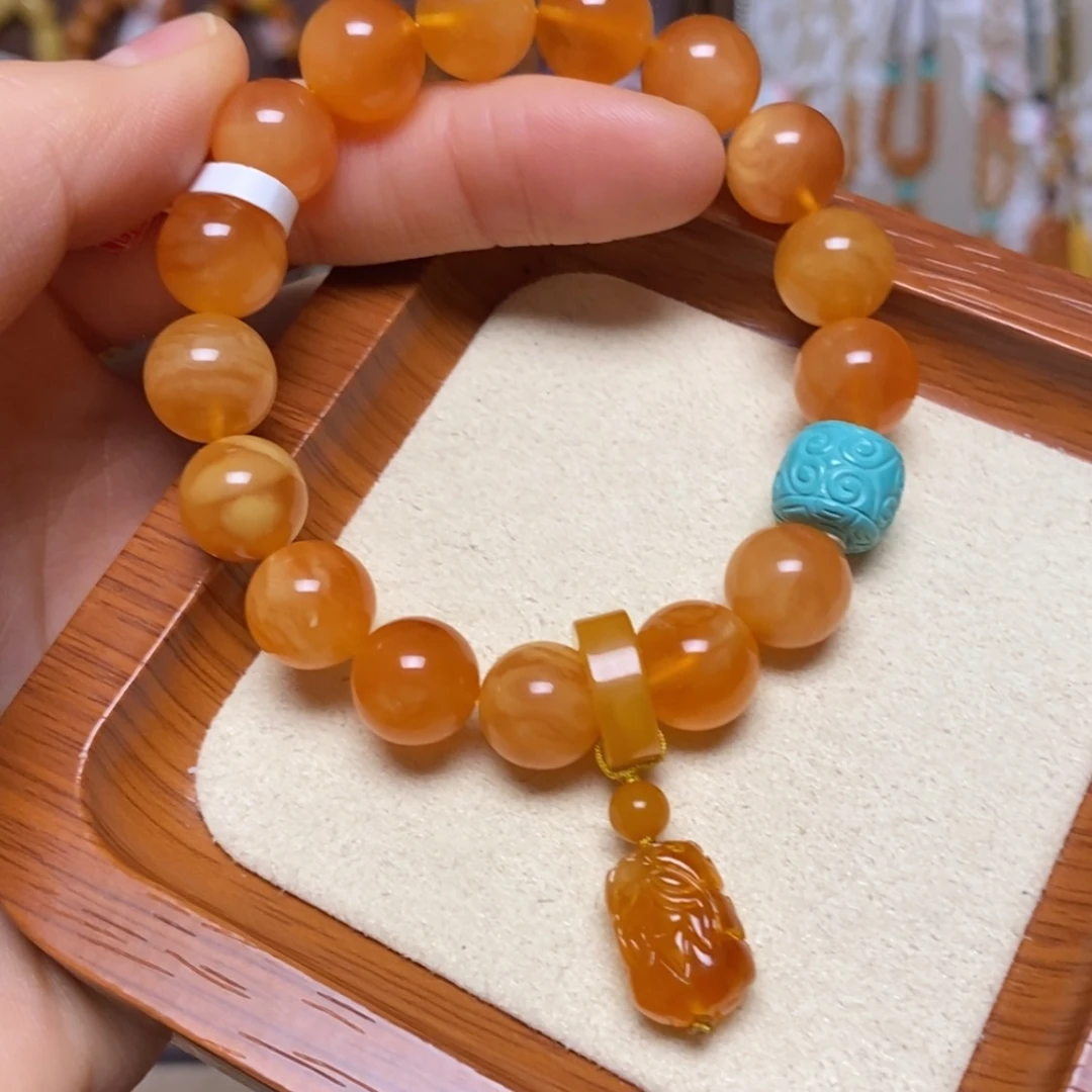 【闪购商品】手链蜜蜡未镶嵌手串