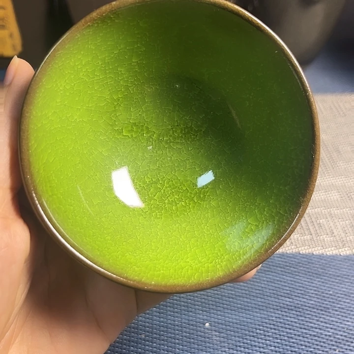 茶盏建盏泡茶手握主人杯